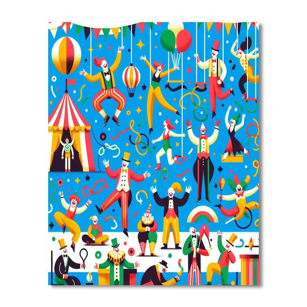 Circus Of Curiosity Paint By Numbers Kits