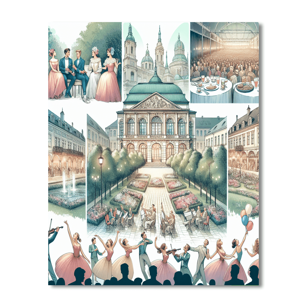 Spoleto Festival Usa - South Carolina Paint By Color