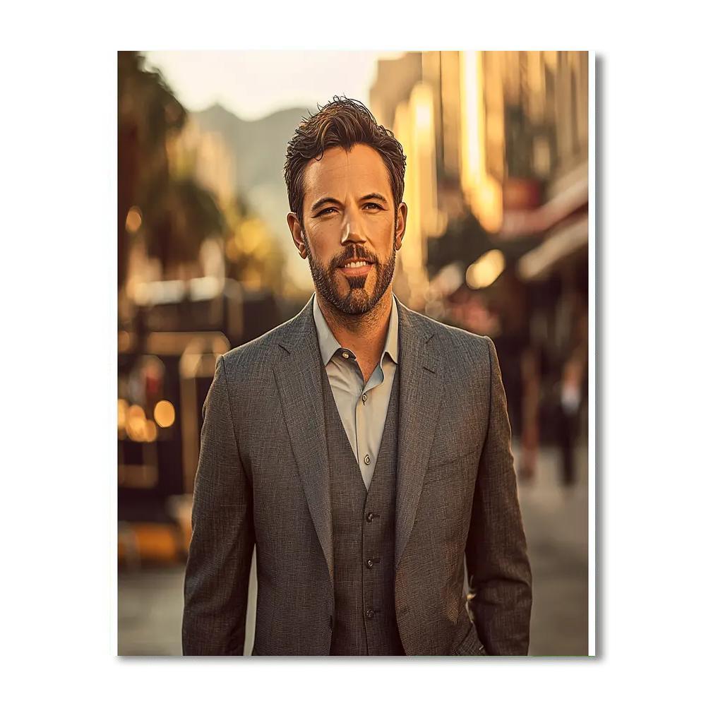 Ben Affleck: The Evolution Of A Hollywood Leading Man Numbered Painting Kits