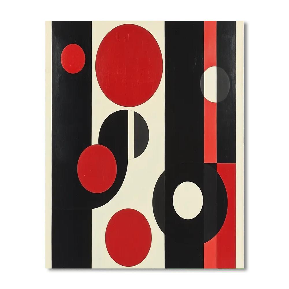 Kazimir Malevich Inspired Spatial Rhythm  Paint By Numbers