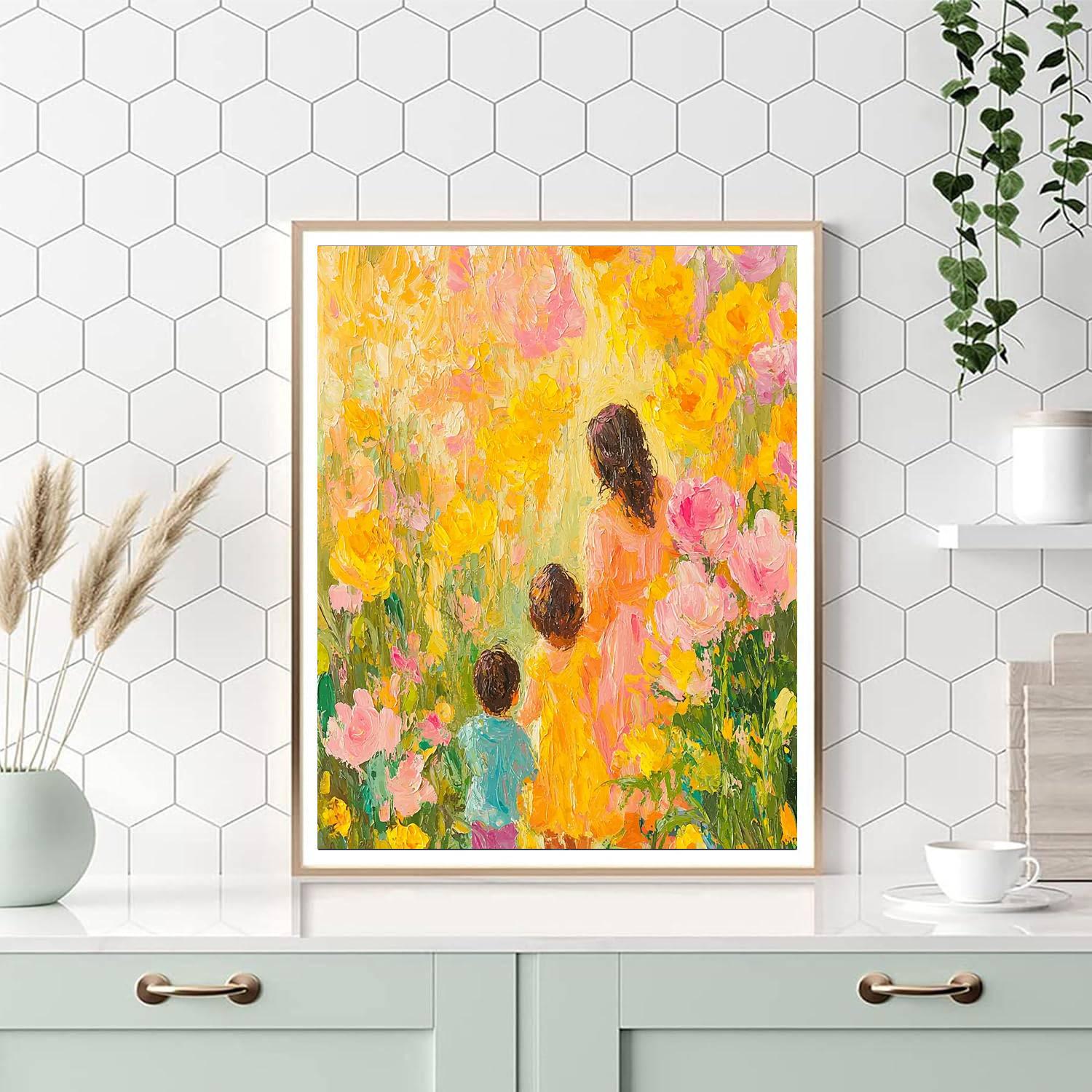 Spring's Loving Gaze DIY Paint By Numbers