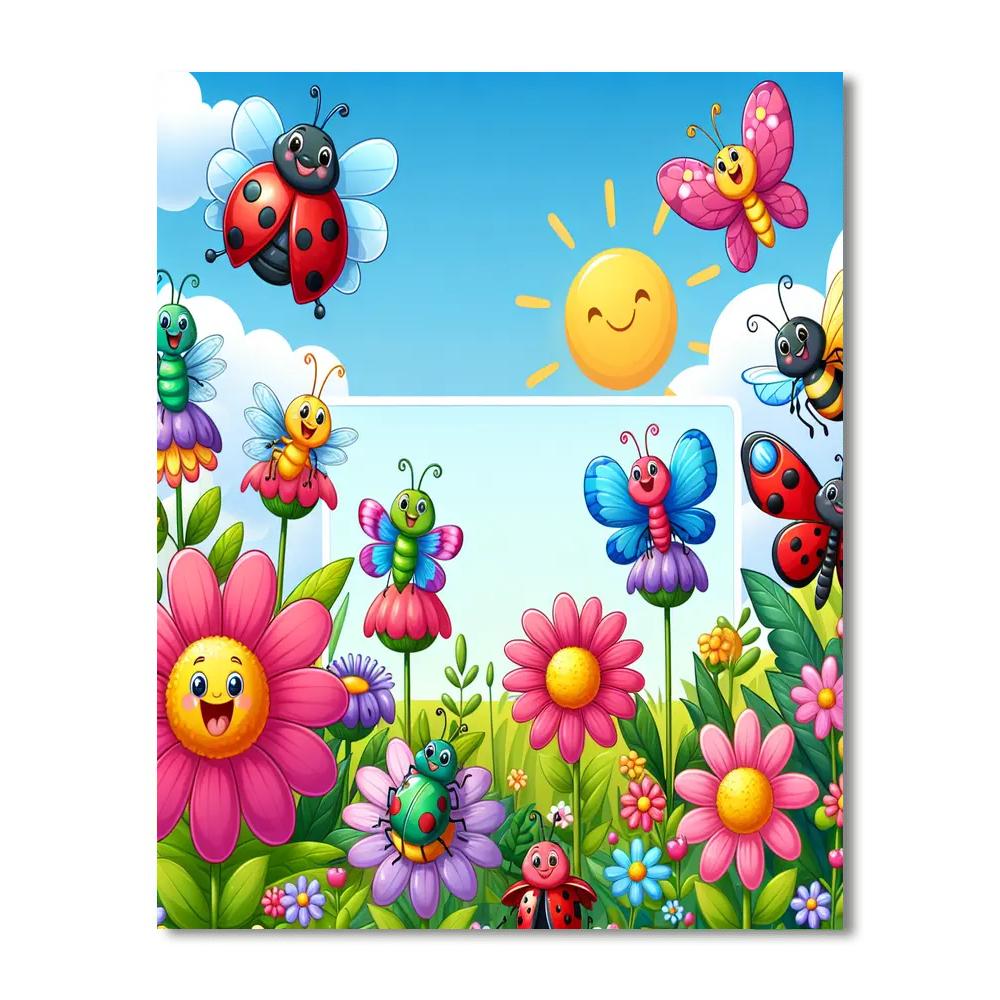 Cuddle Bugs Number Painting