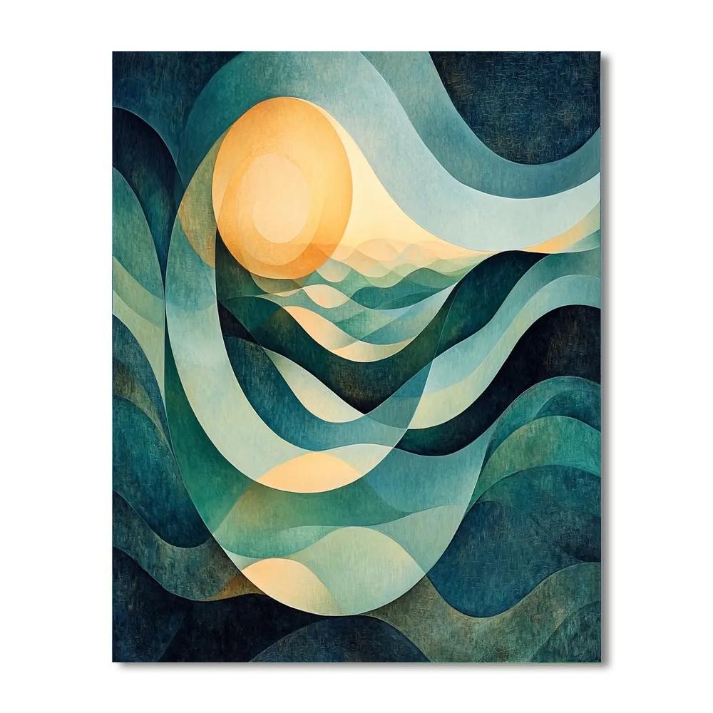 Max Ernst Inspired Surreal Serenity  Paint By Numbers Kits