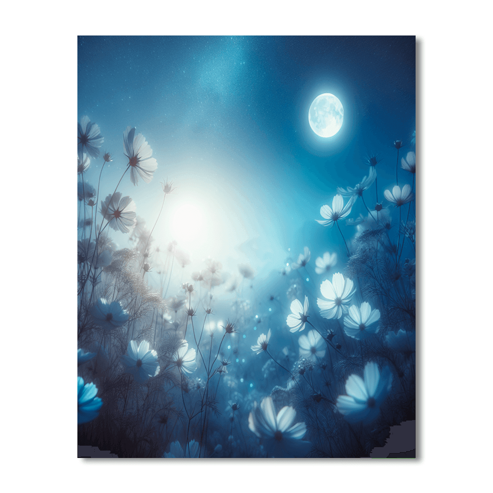 Elegant Night Blossoms Paint By Numbers Kits