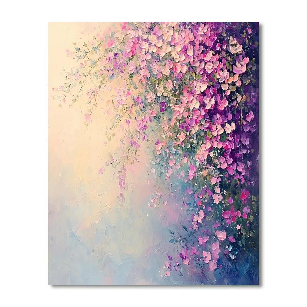 Pierre-Auguste Renoir Inspired Pastel Bloom  Paint By Number