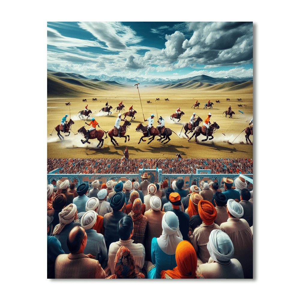 Polo Festival - Mongolia Paint By Numbers