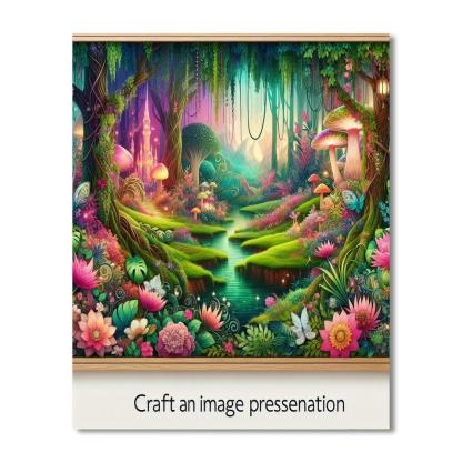 Enchanting Fairyland Oasis Paint By Numbers Kits