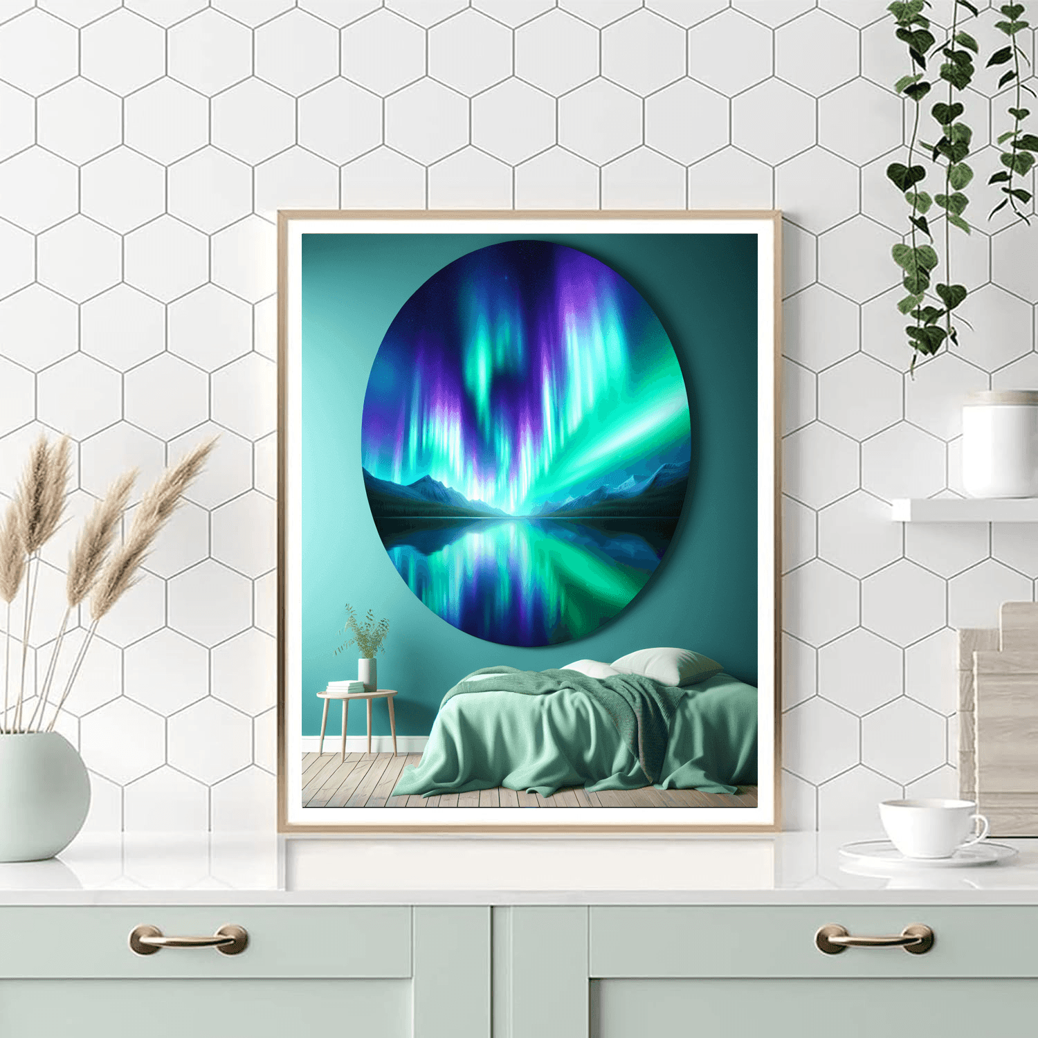 Dazzling Aurora Borealis Paint By Number