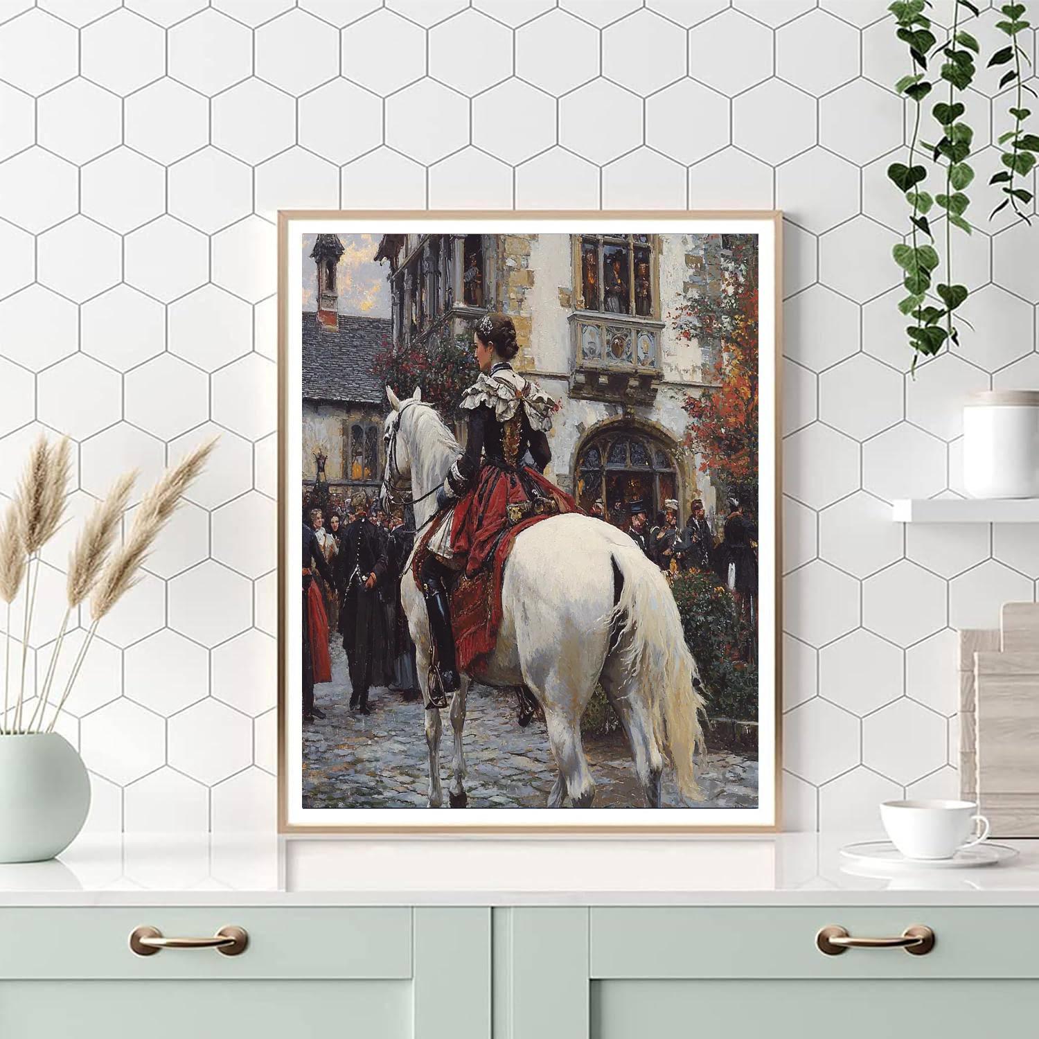 John William Waterhouse Inspired Historical Odyssey  Paint By Numbers Kits