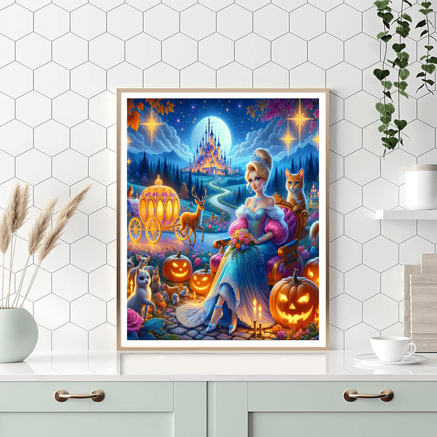 Cinderella's Dream Paint By Color