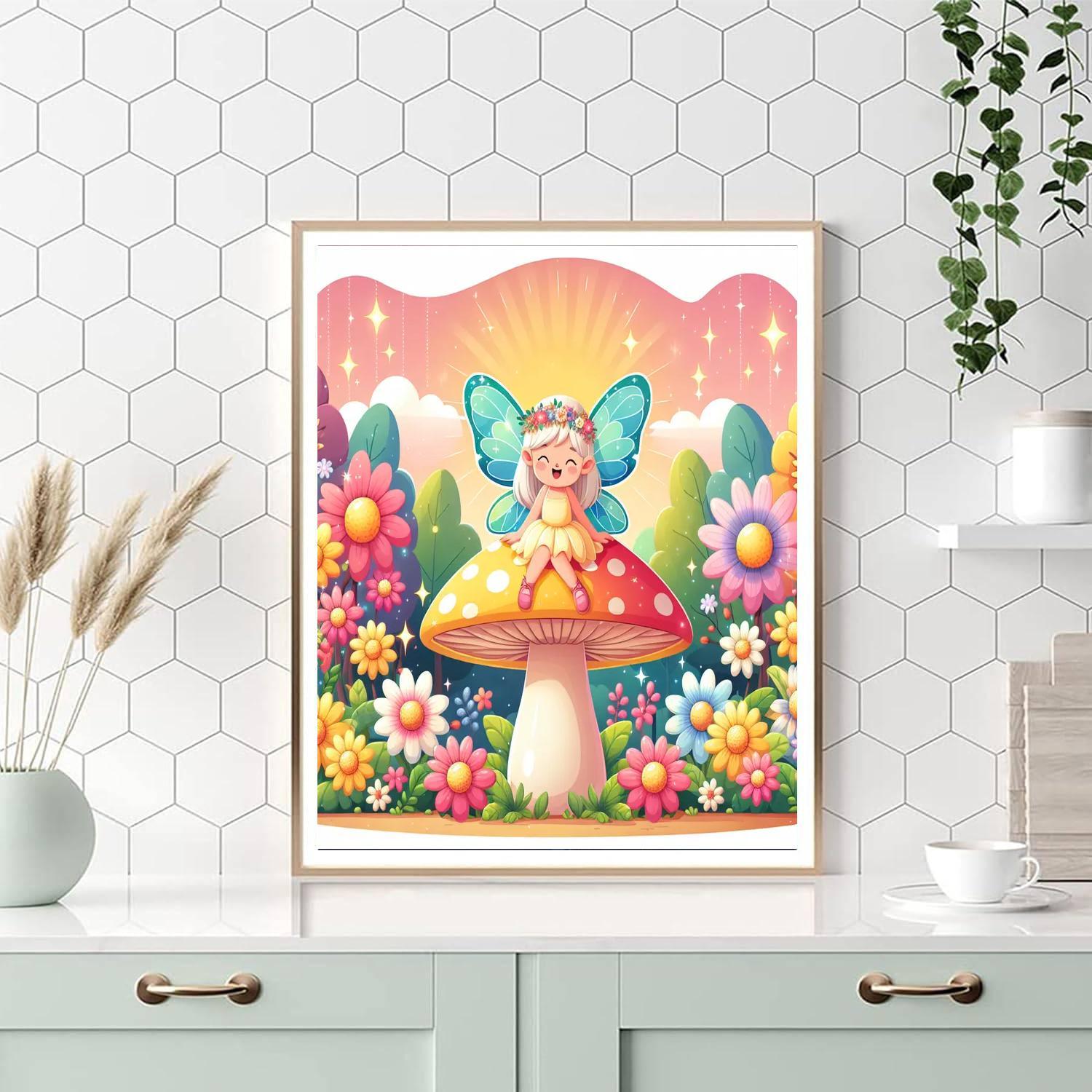 Fantasy Garden Adventure Painting Number Kit