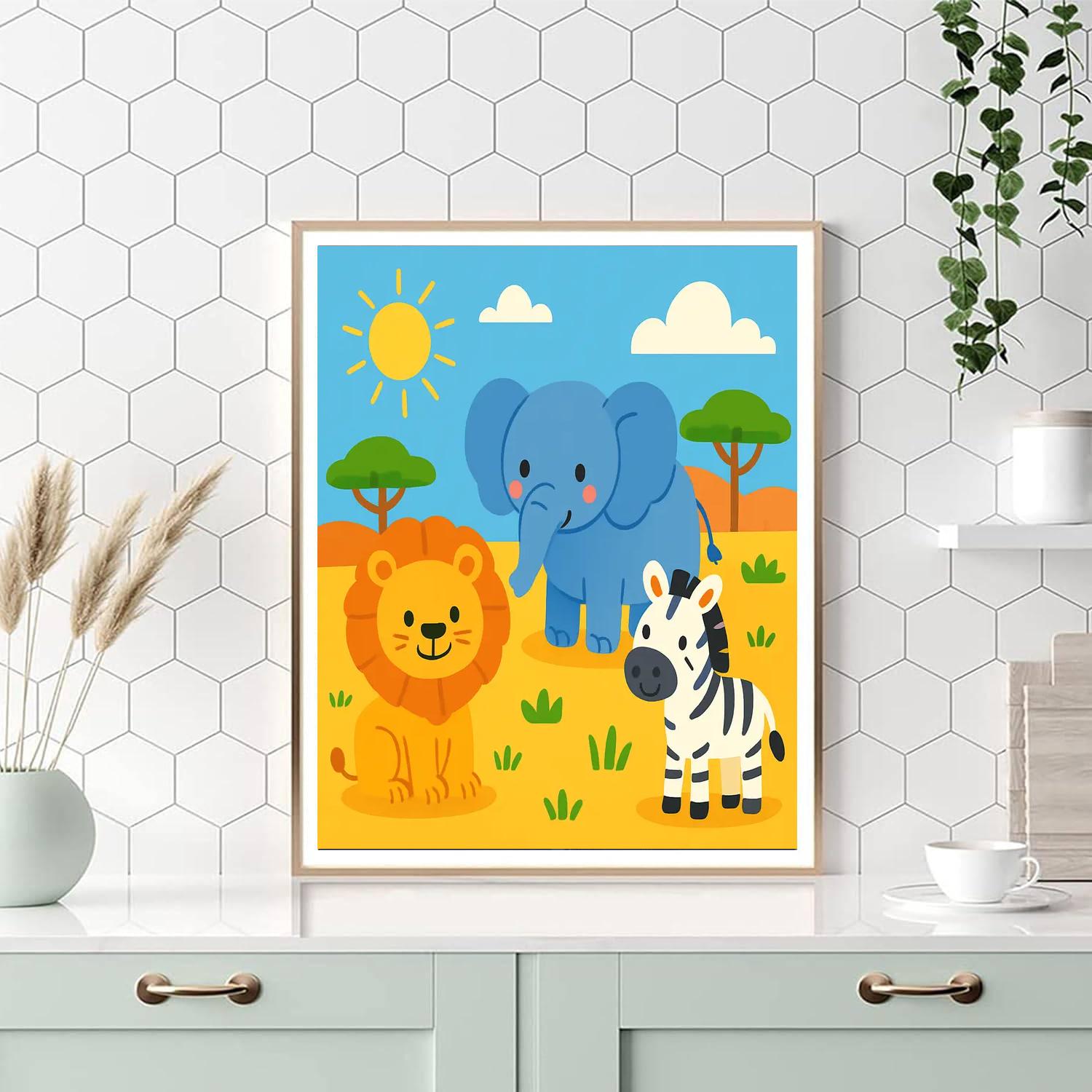 Safari Explorer Experience Paint By Color