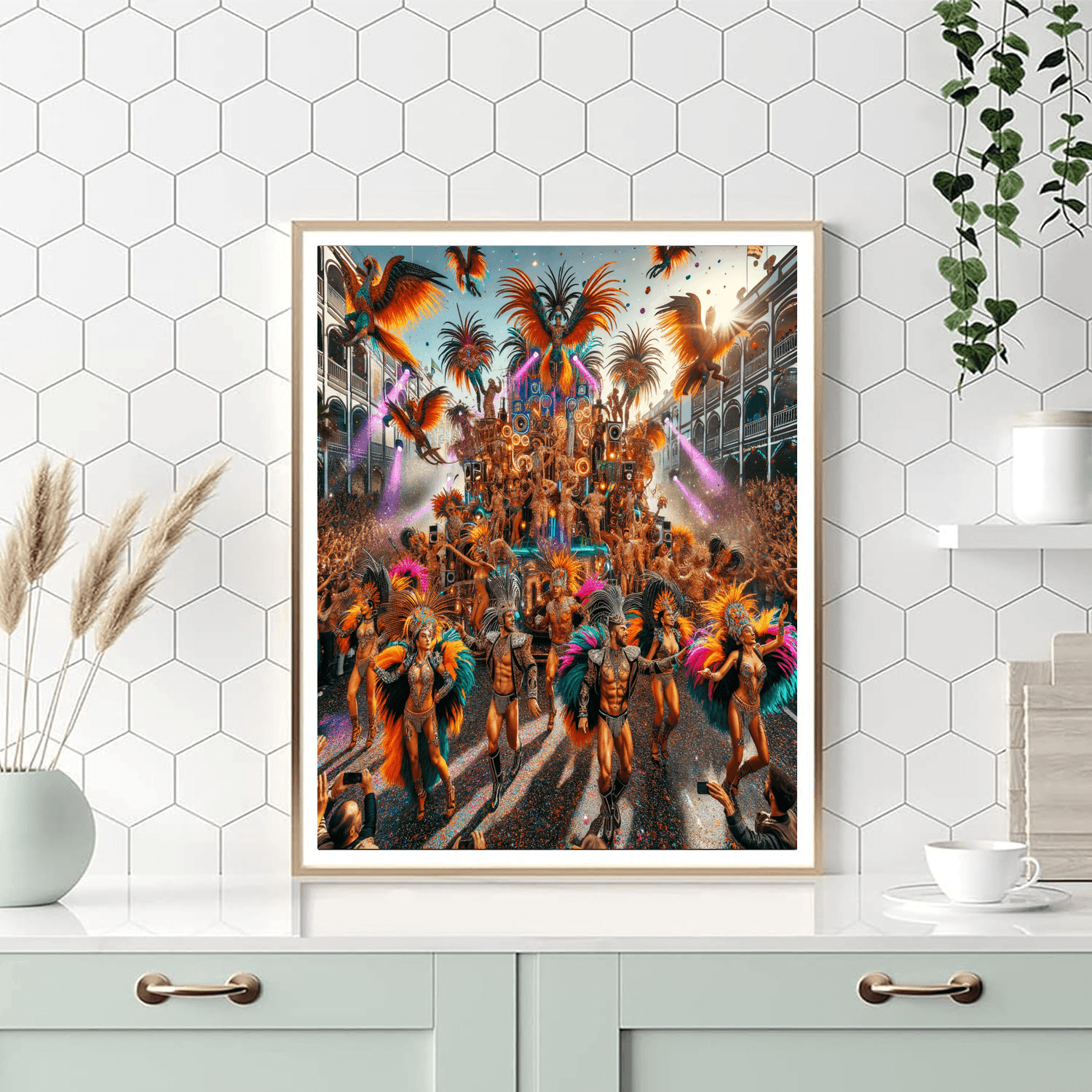 Carnaval De Gran Canaria - Spain Paint By Number