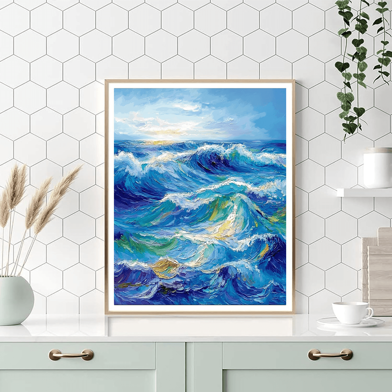 Henri Matisse Inspired Matisse's Ocean Symphony  Paint By Numbers Art