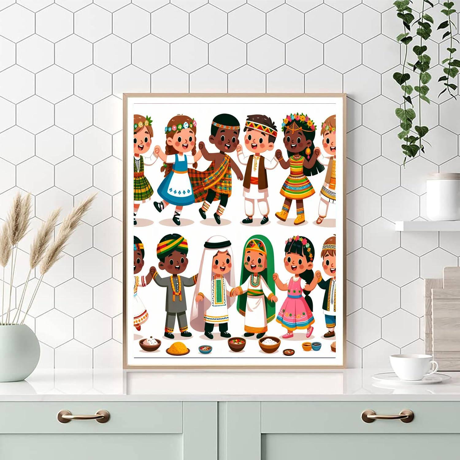 Cultural Festival Painting Number Kit