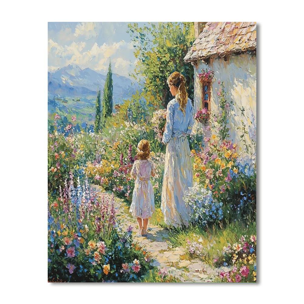 Through A Mother's Eyes Paint By Numbers