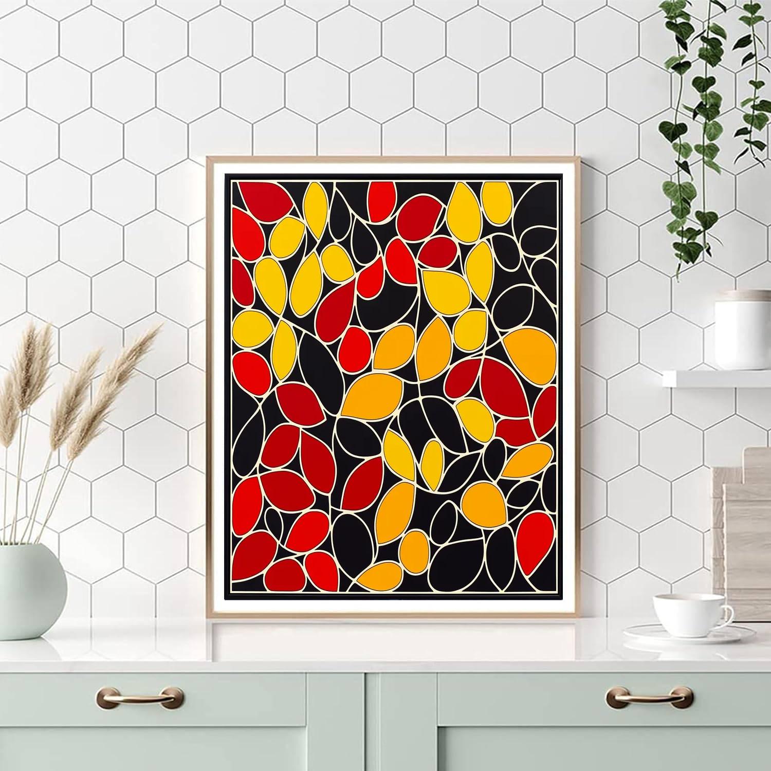 Yayoi Kusama Inspired Infinite Harmony  Paint By Numbers