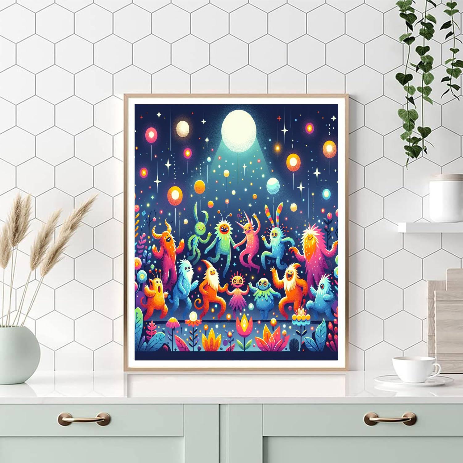 Magic Under The Stars Paint By Numbers Art