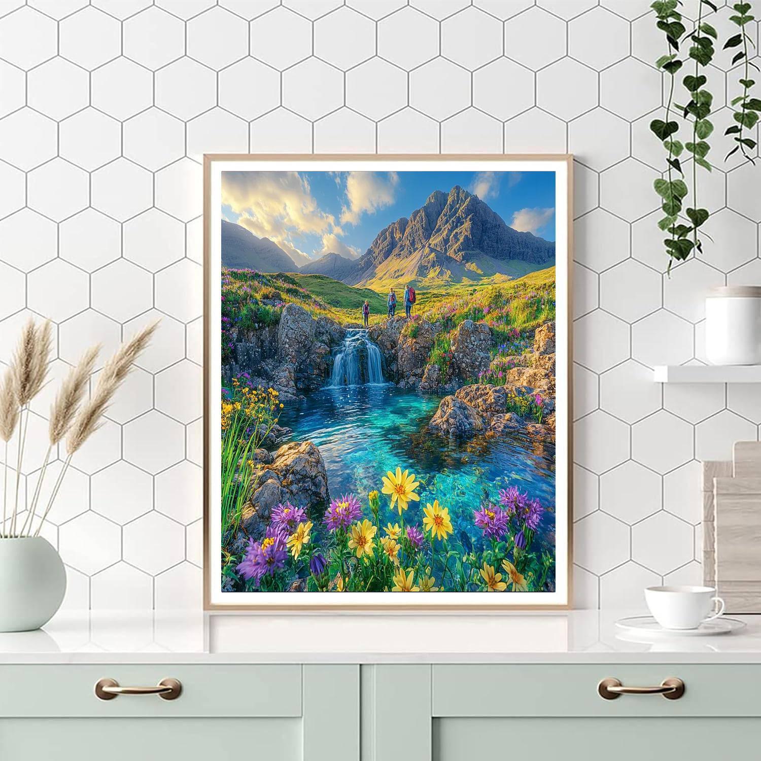 Skye's Fairy Pools Painting Number Kit