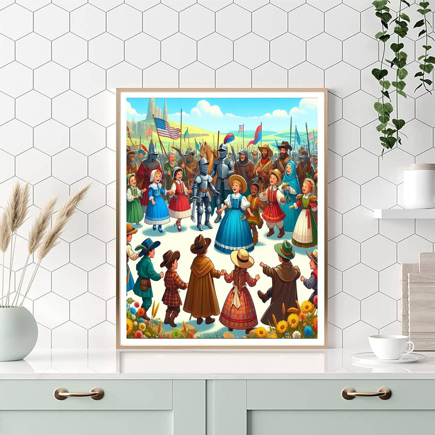 Daring Time Travelers Paint By Number