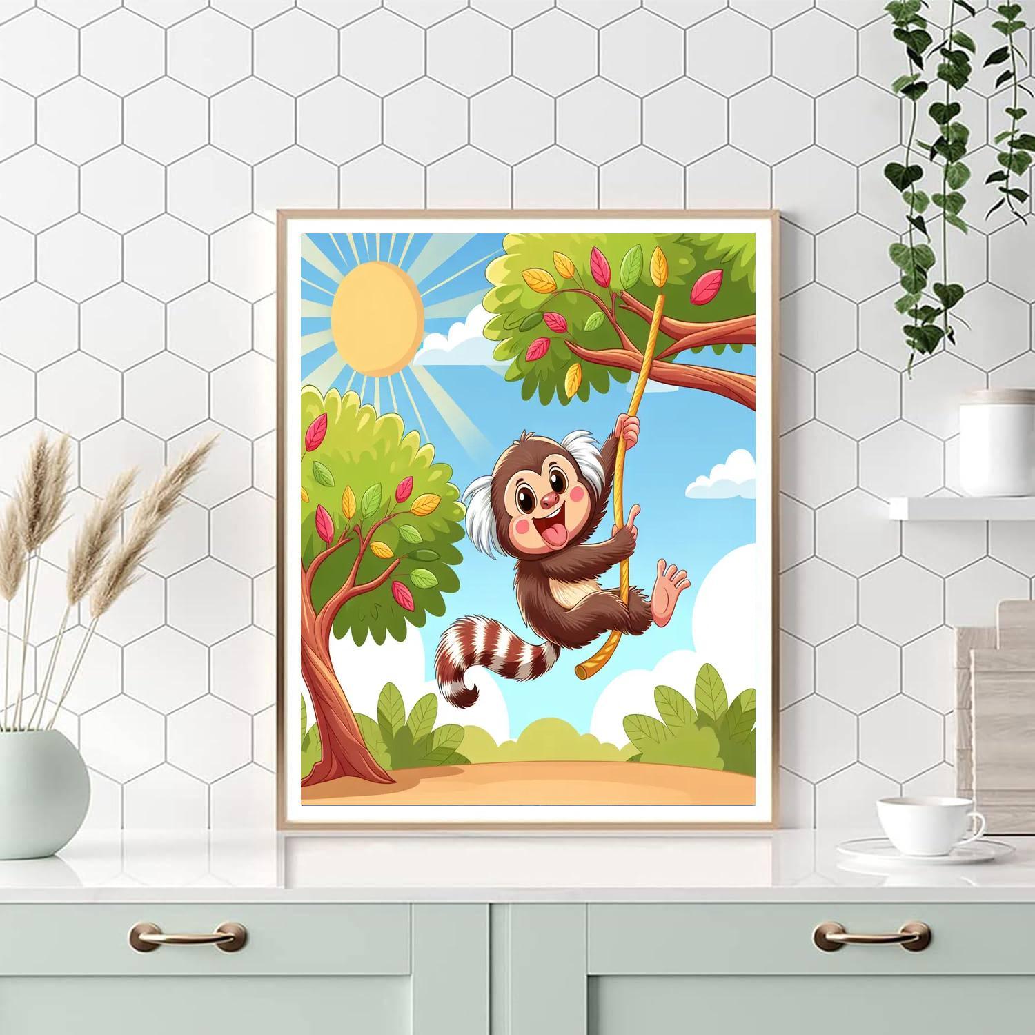 Mighty Marmoset Painting Number Kit