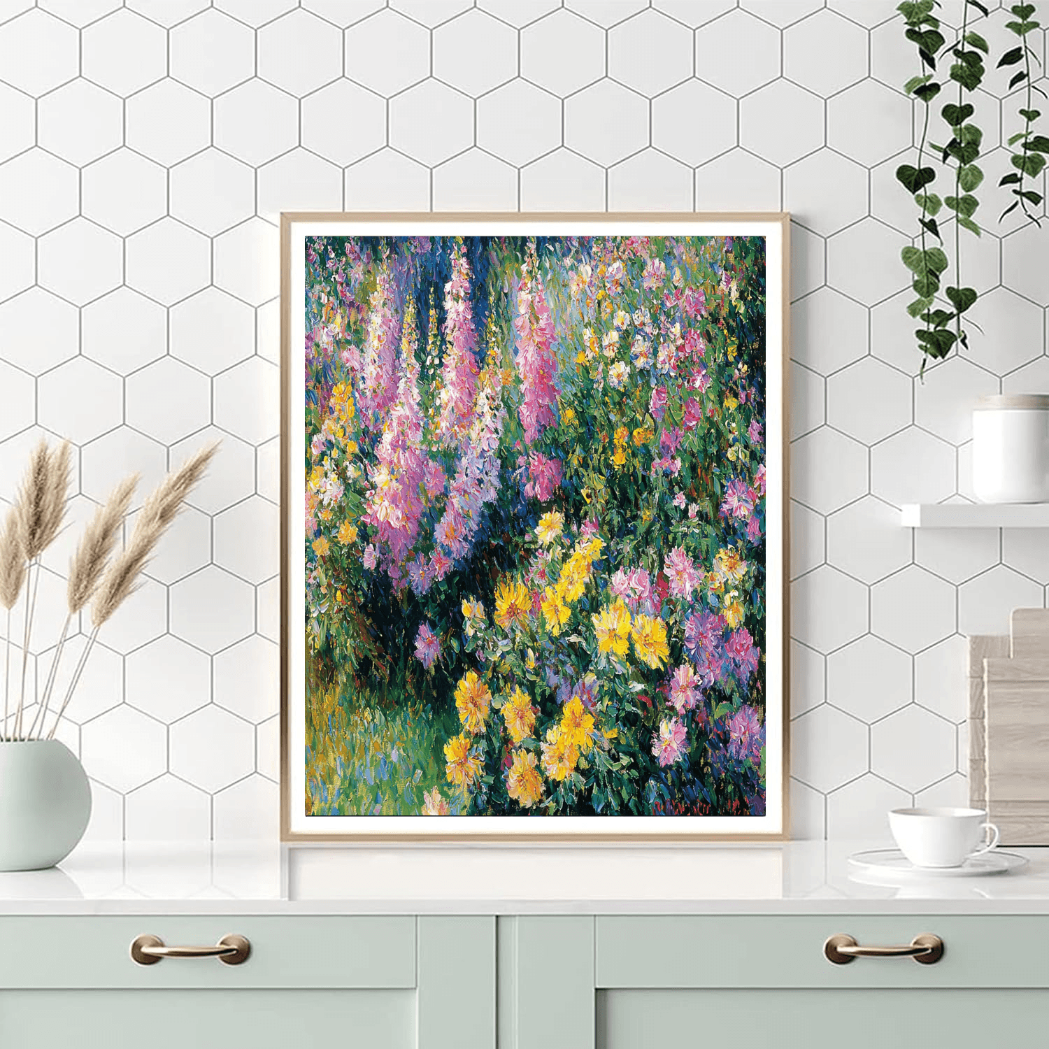 Claude Monet Inspired Floral Dance  Paint By Numbers