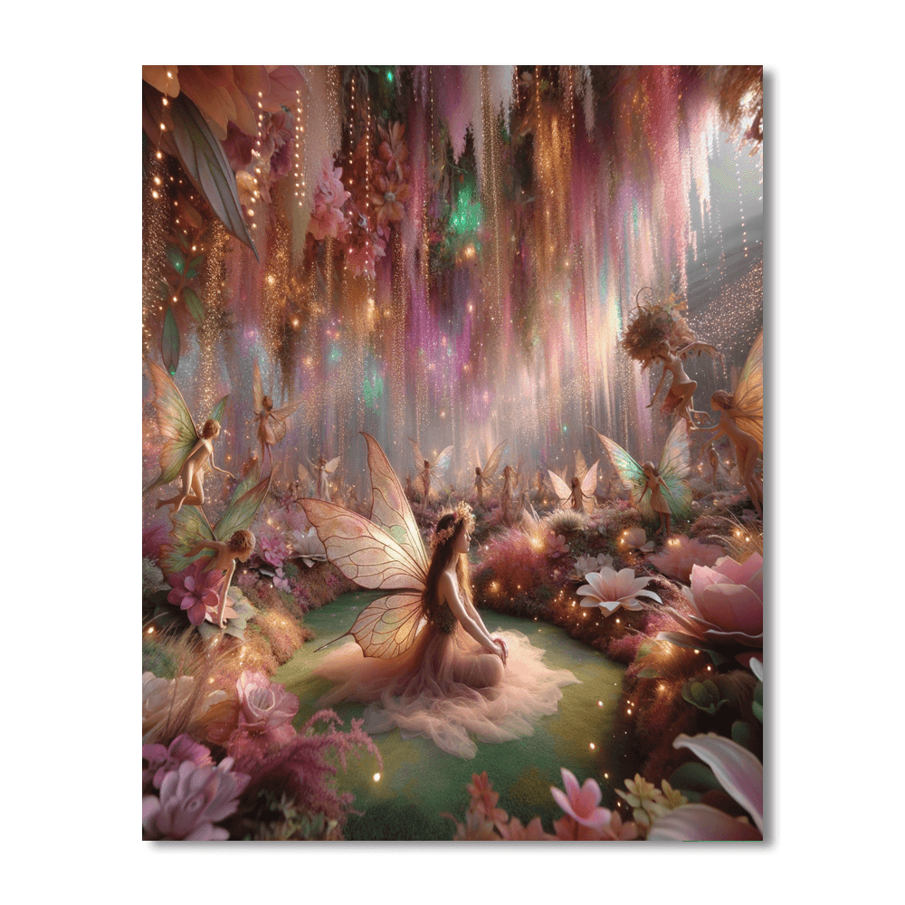 Fairy Enchantment DIY Paint By Numbers