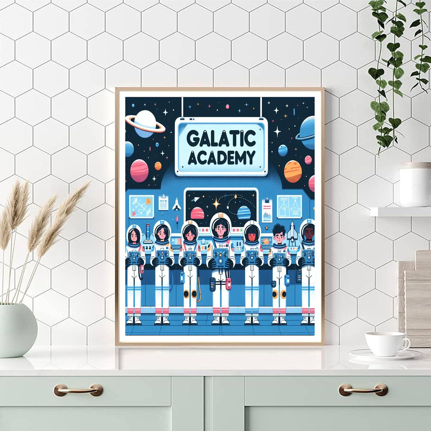 Galactic Academy Paint By Number