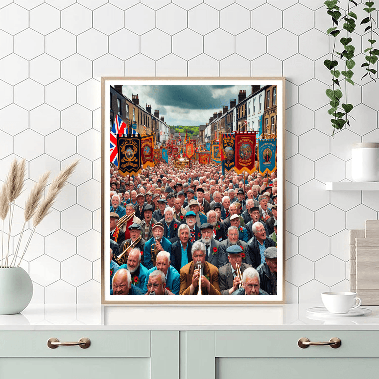 Durham Miners Gala - Durham, Uk Paint By Color