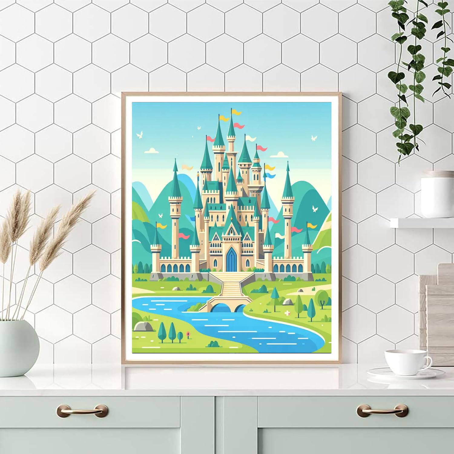 Castle Adventure Playland Paint By Numbers Kits