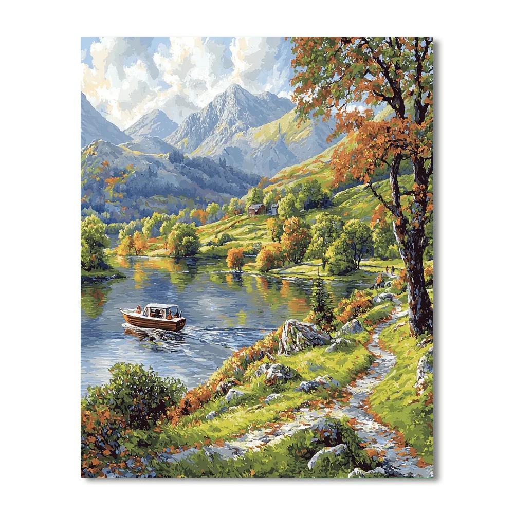 Lake District National Park Numbered Painting Kits