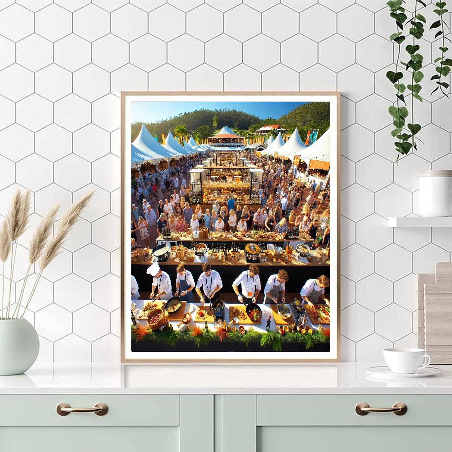 Noosa Food And Wine Festival - Australia DIY Paint By Numbers