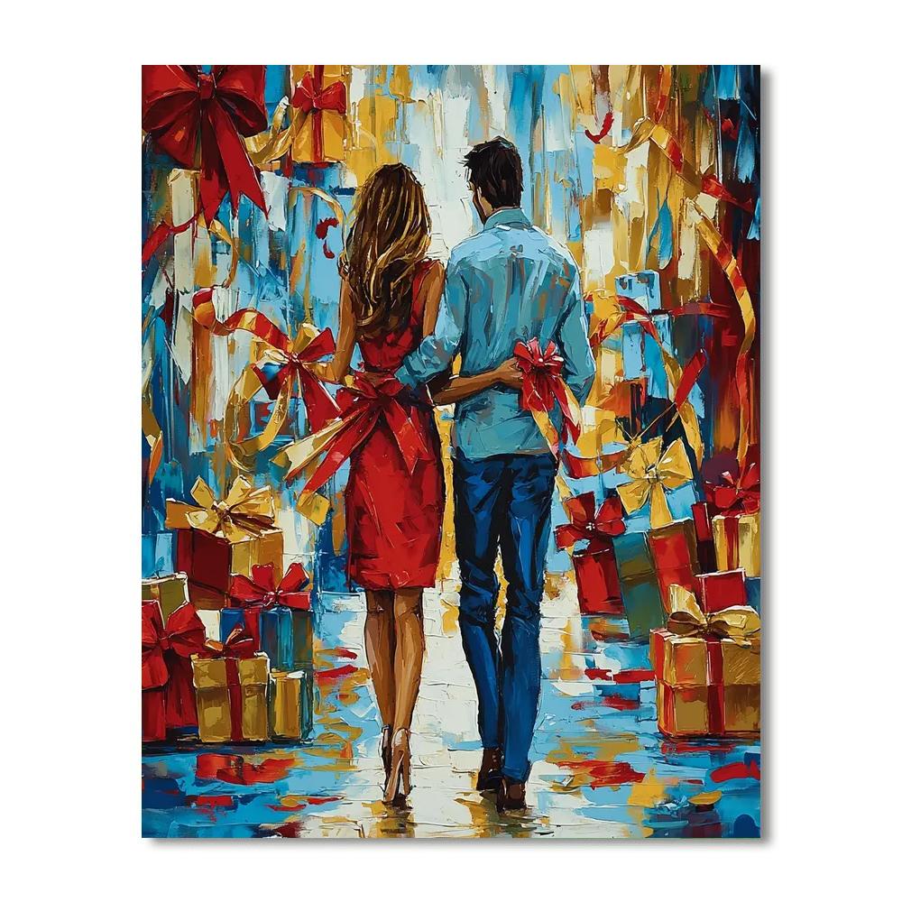 Ribbons Of Affection Paint By Numbers Kits