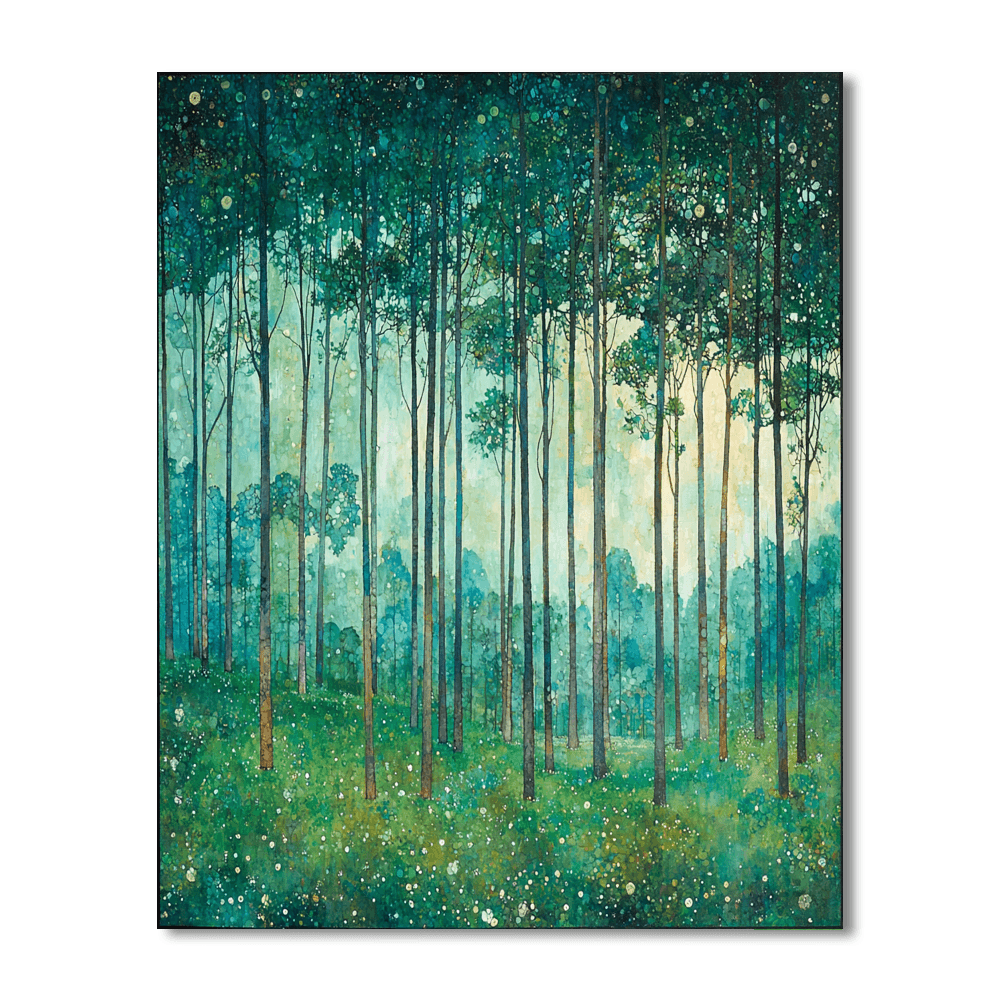Gustav Klimt Inspired The Dance Of Nature Paint By Numbers Kits
