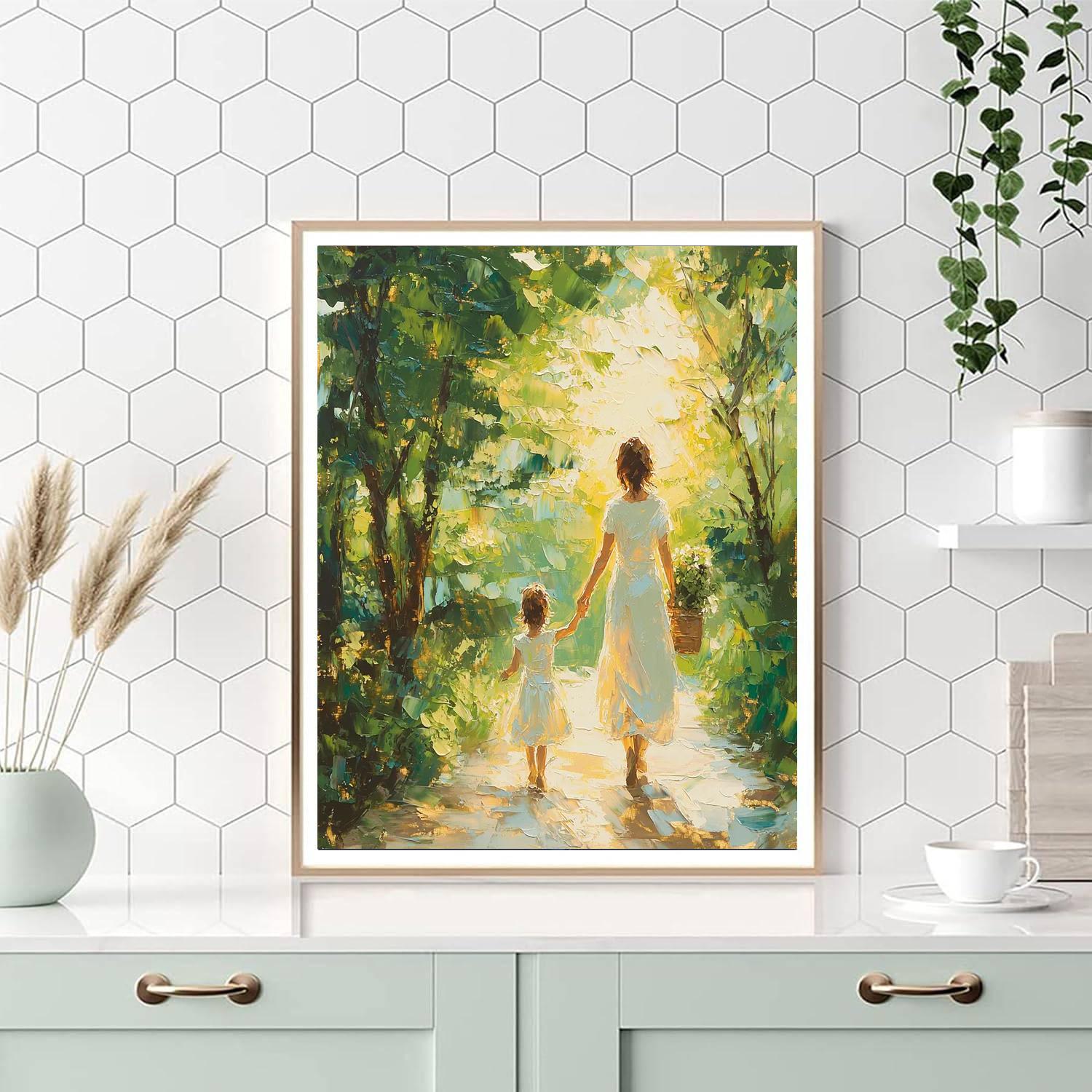 Sunlit Stroll Numbered Painting Kits