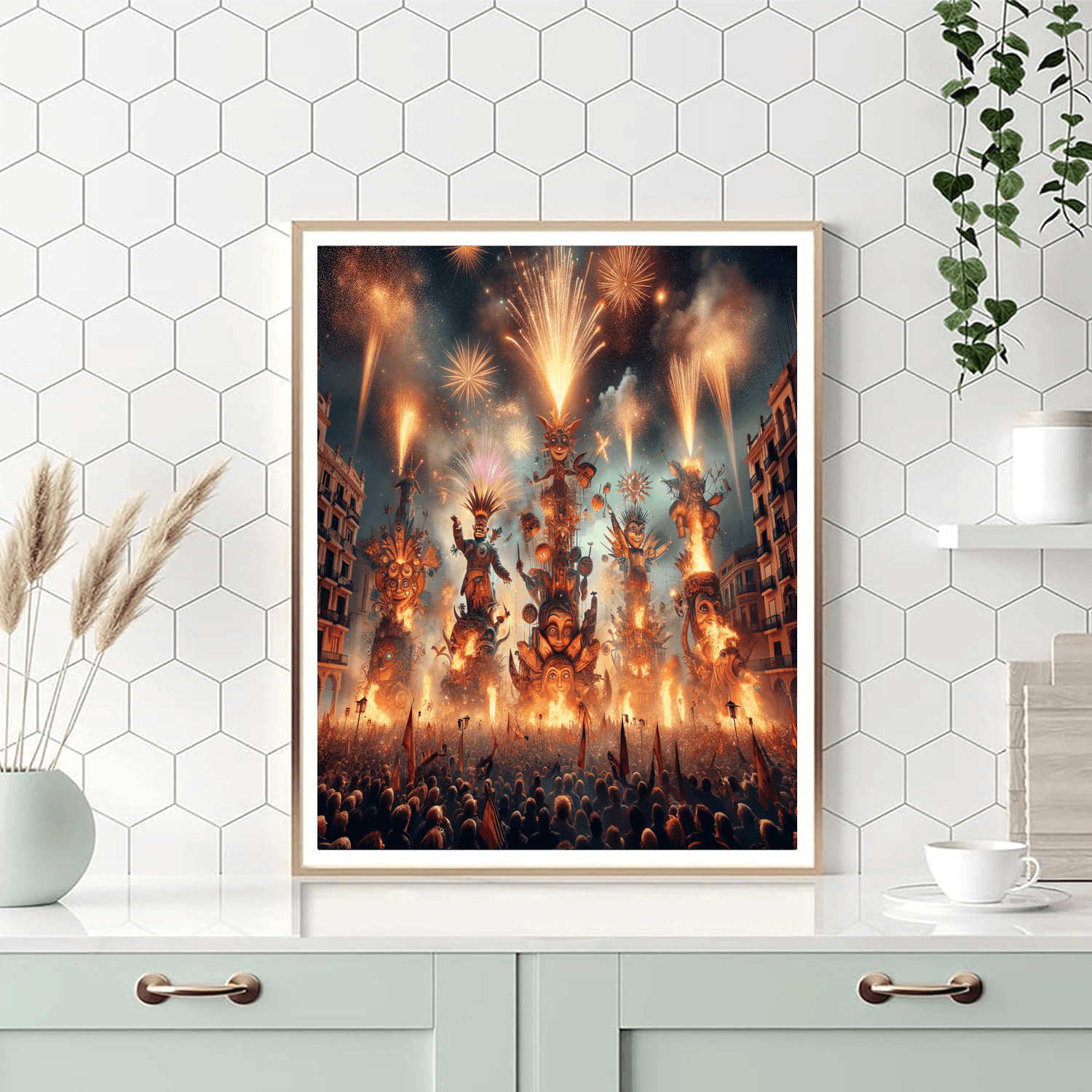 Las Fallas - Spain Paint By Number