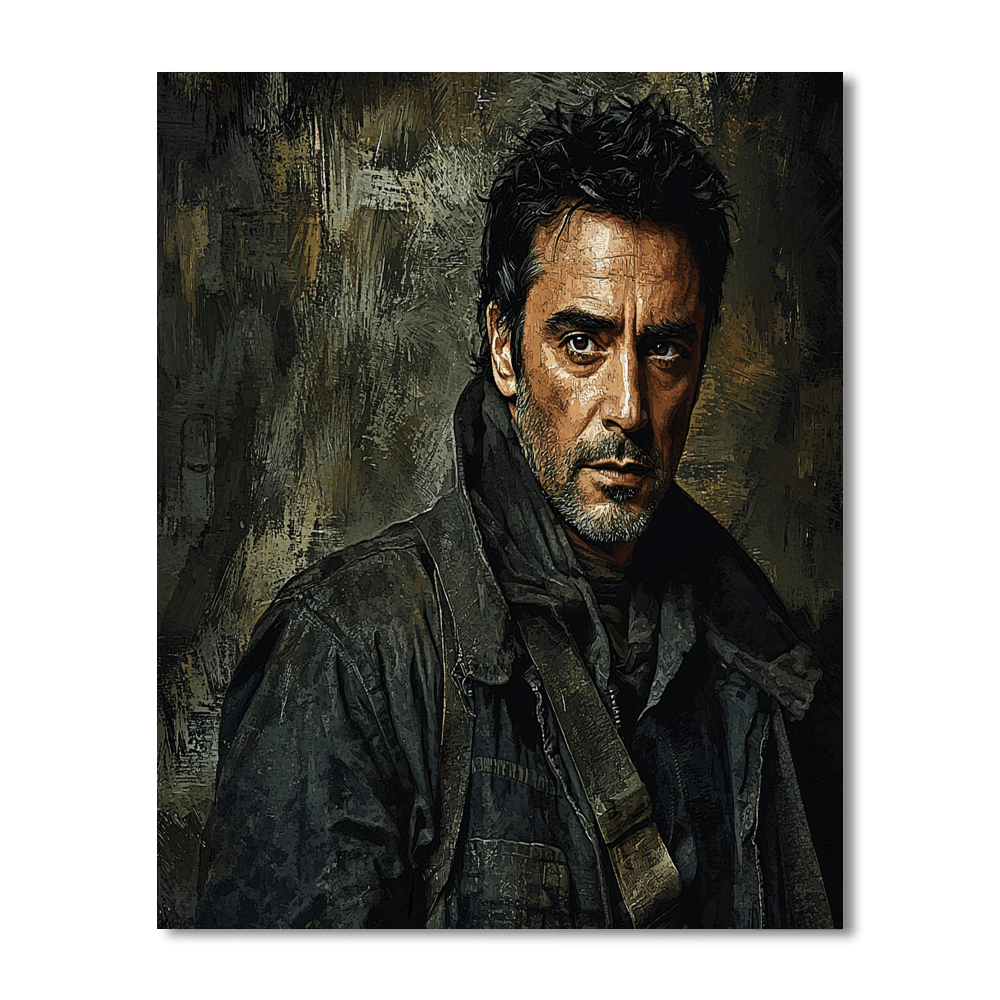 Javier Bardem: The Intensity Of The Spanish Star Paint By Numbers Kits