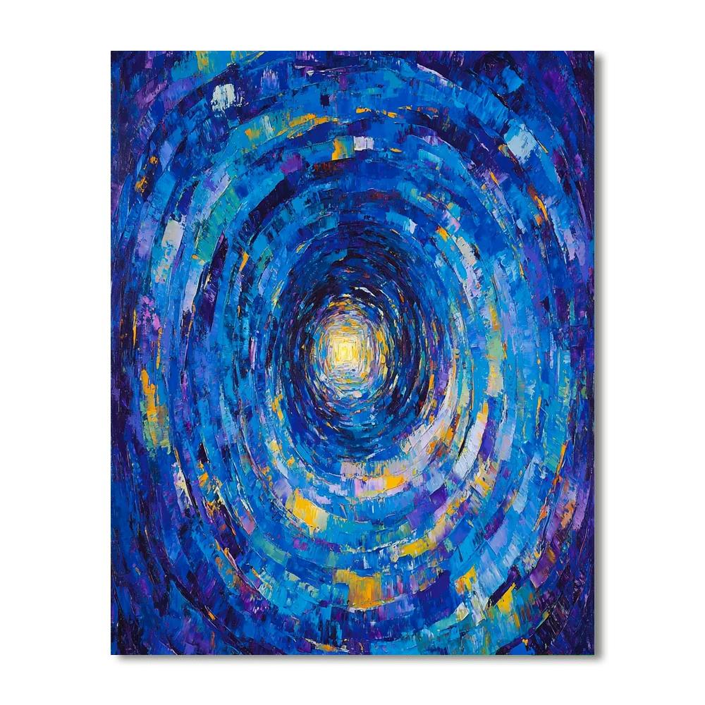 Paul Cézanne Inspired Ethereal Vortex  Painting By Numbers Kit