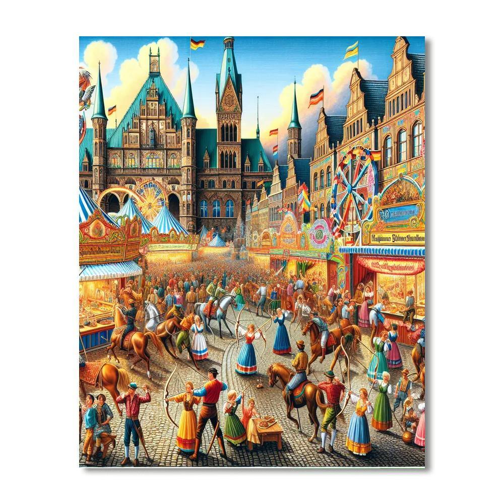 Hannover Schützenfest Paint By Numbers Art