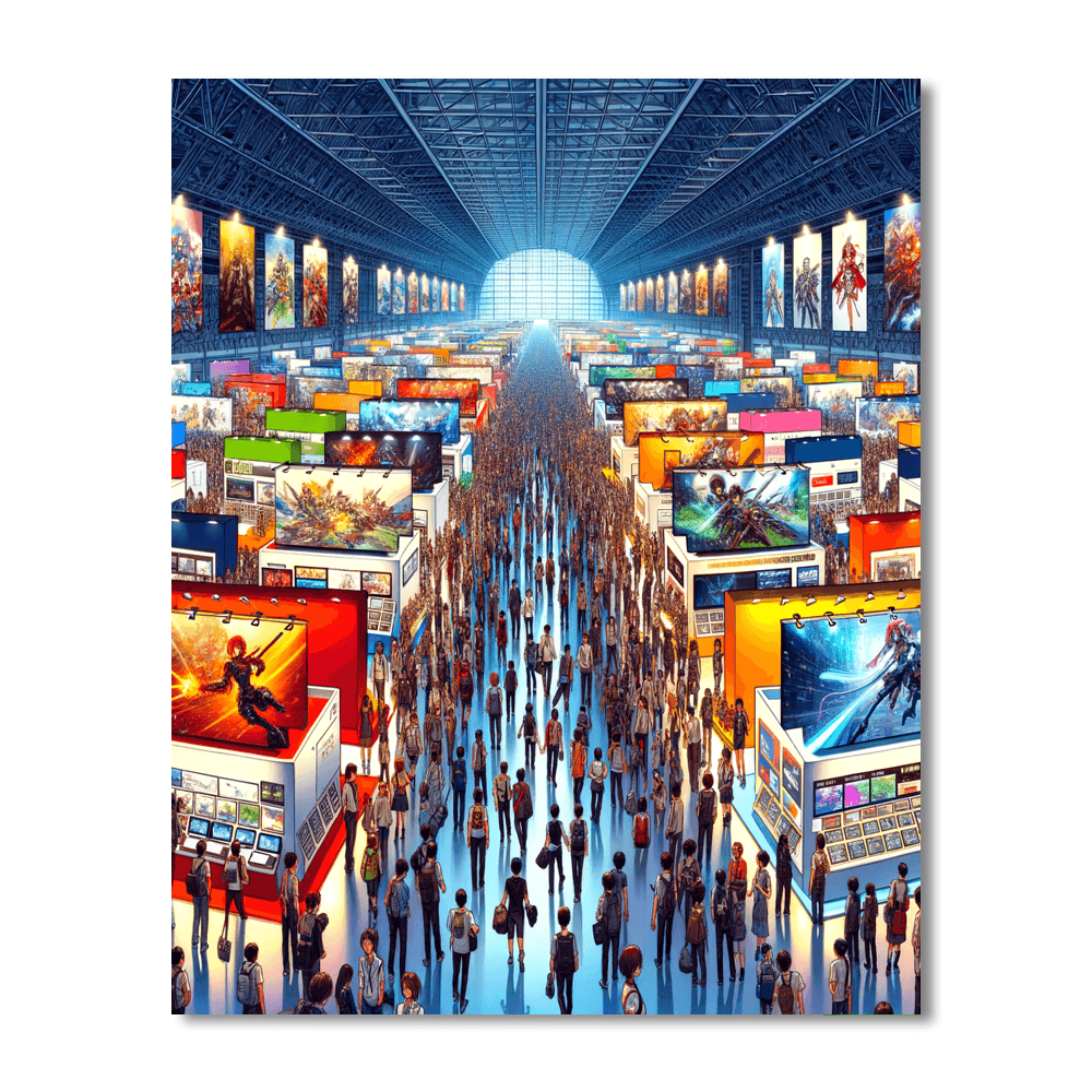 Tokyo Game Show - Japan Numbered Painting Kits