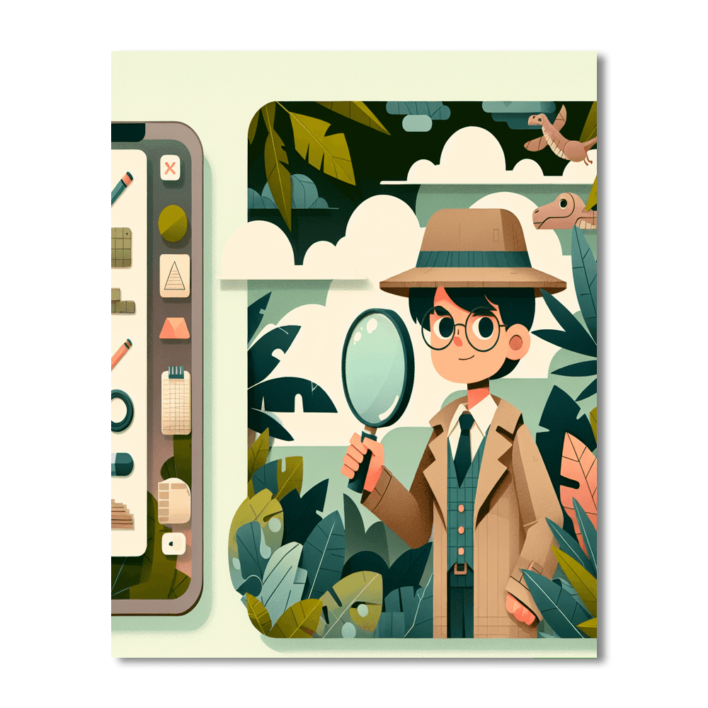Mystery Of The Deep Jungle Paint By Number