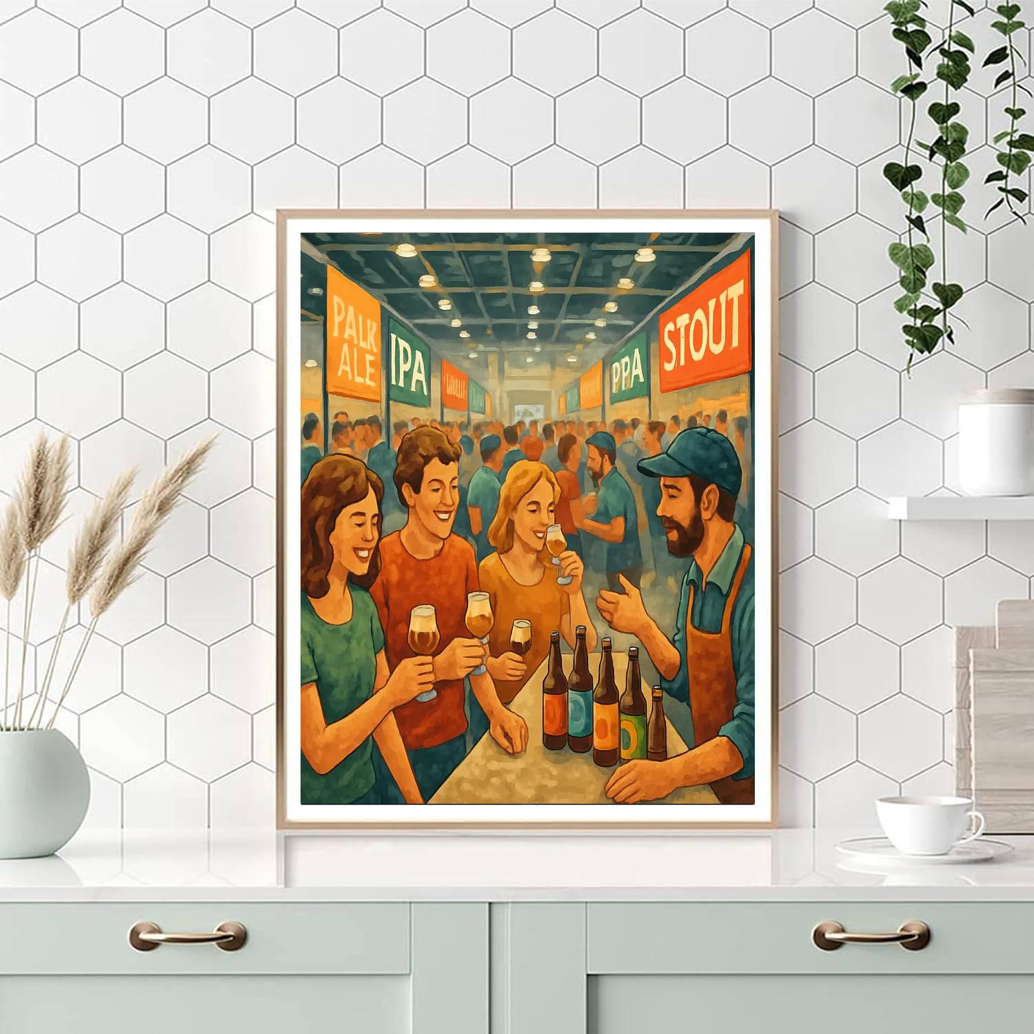 Great American Beer Festival - Denver, Usa Paint By Numbers Art