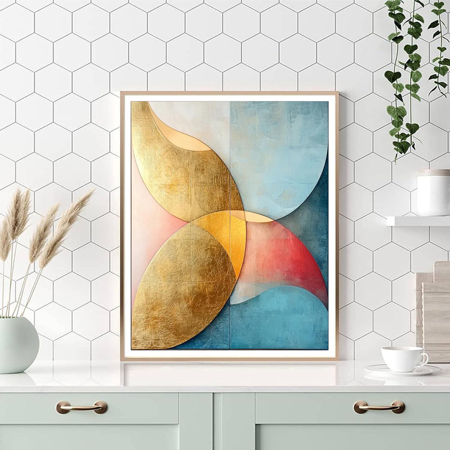 Alphonse Mucha Inspired Symphony Of Elements  Numbered Painting Kits