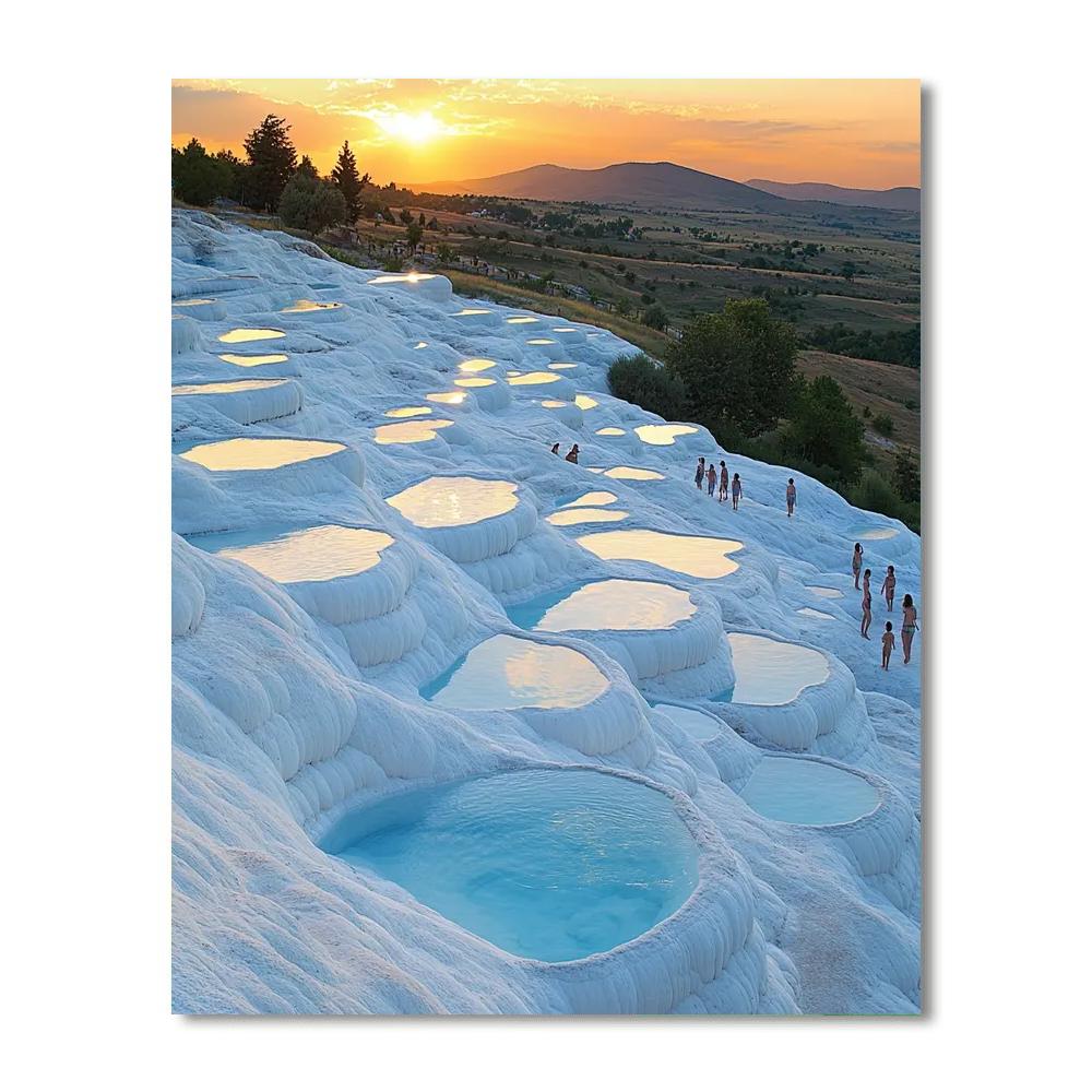 Pammukale - Denizli Number Painting