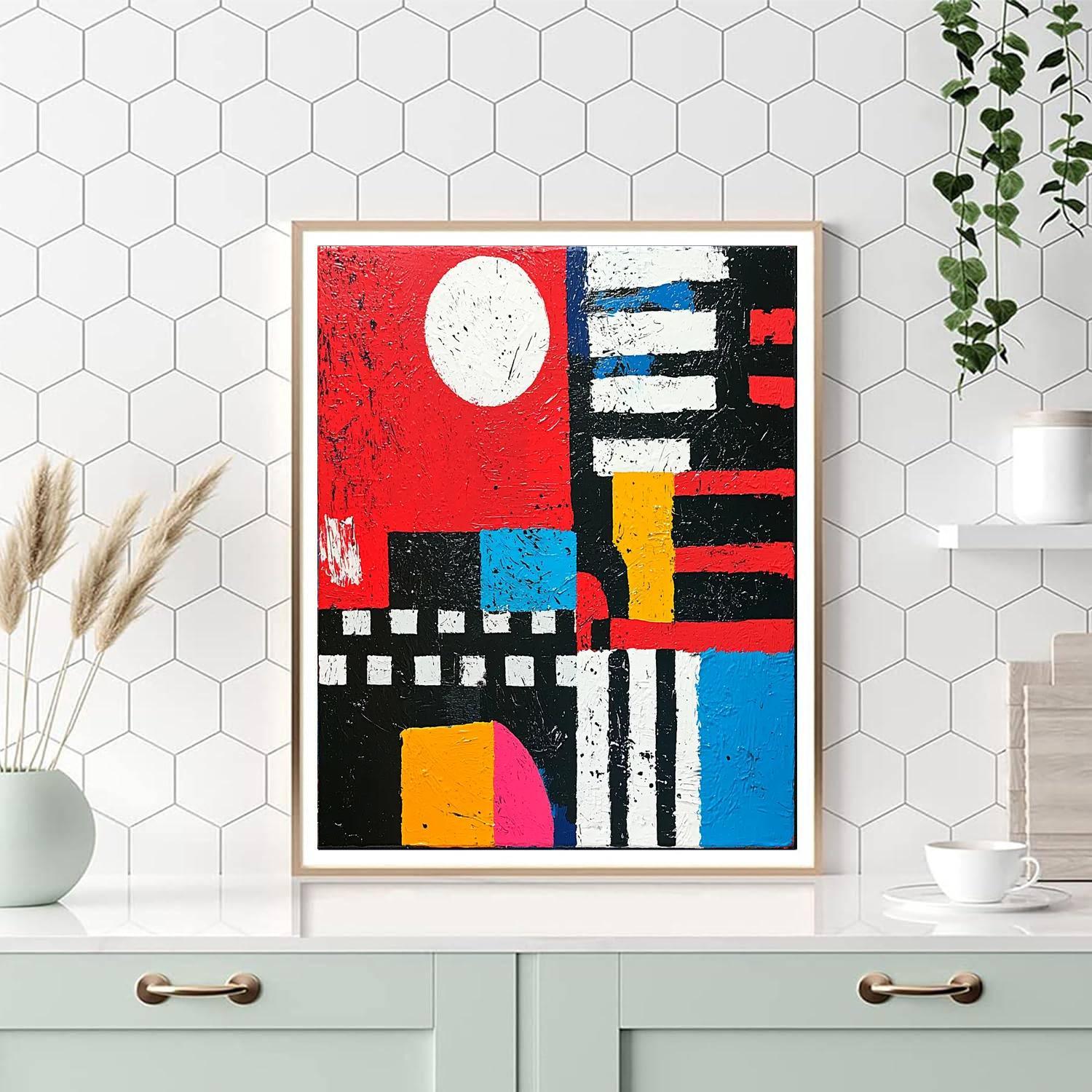 Jean-Michel Basquiat Inspired Rhythm Of The Urban Jungle  Painting By Numbers Kit