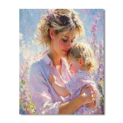 Mom's Gentle Touch Paint By Numbers Kits