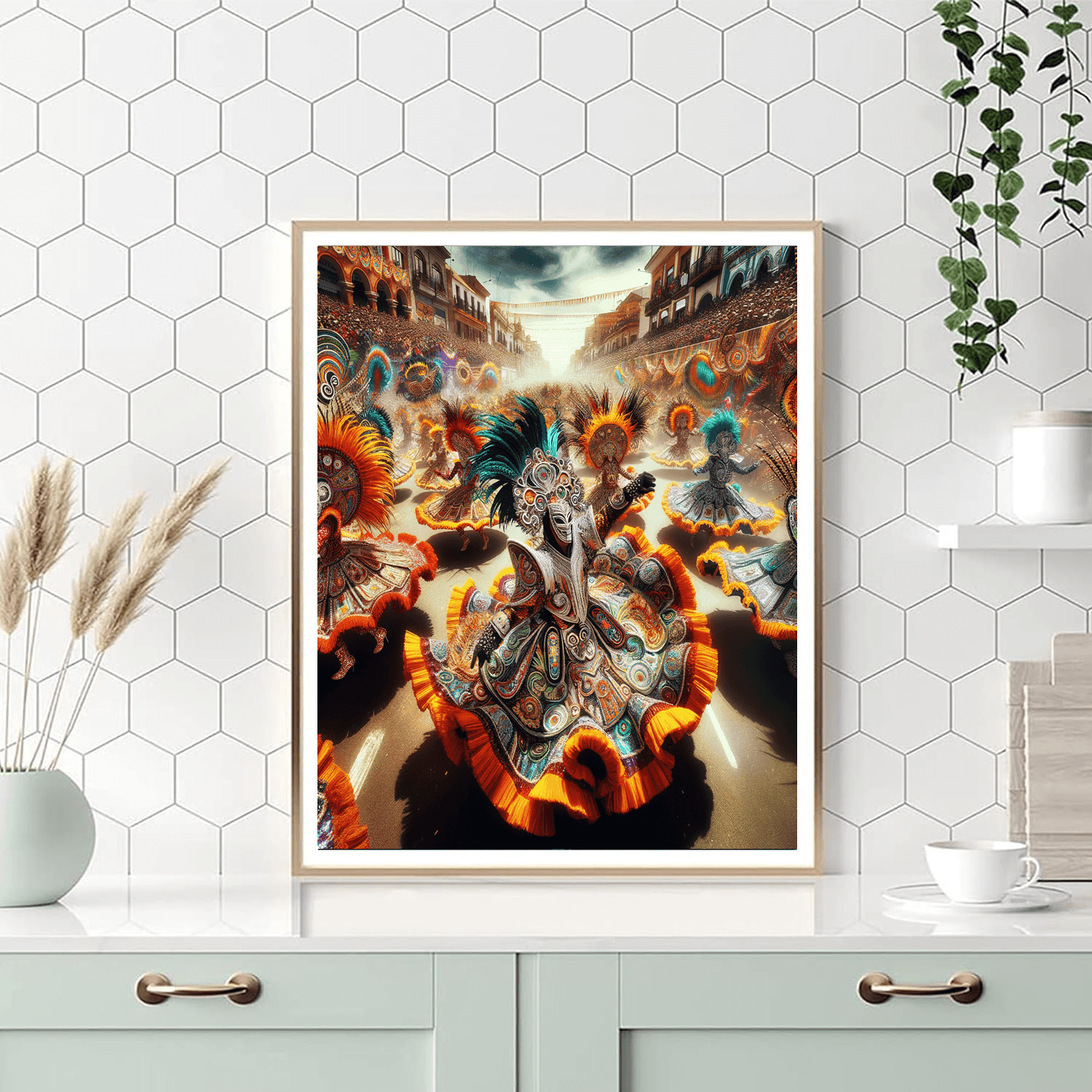 Canaval De Oruro - Bolivia Numbered Painting Kits