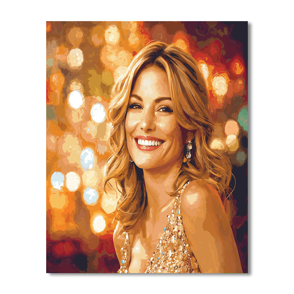 Julia Roberts: A Smile Across The Silver Screen Painting By Numbers Kit