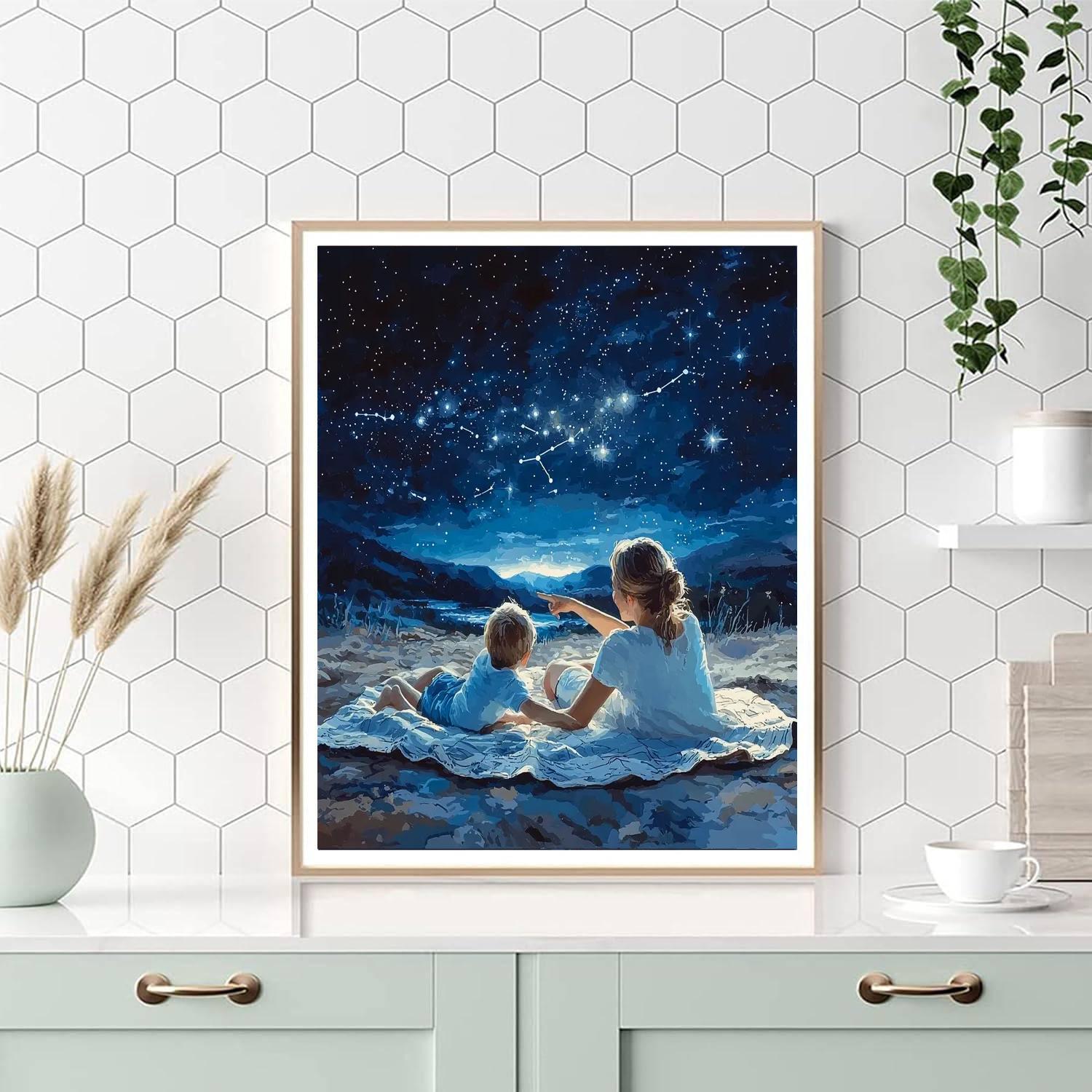 Together Under Starlight Paint By Number