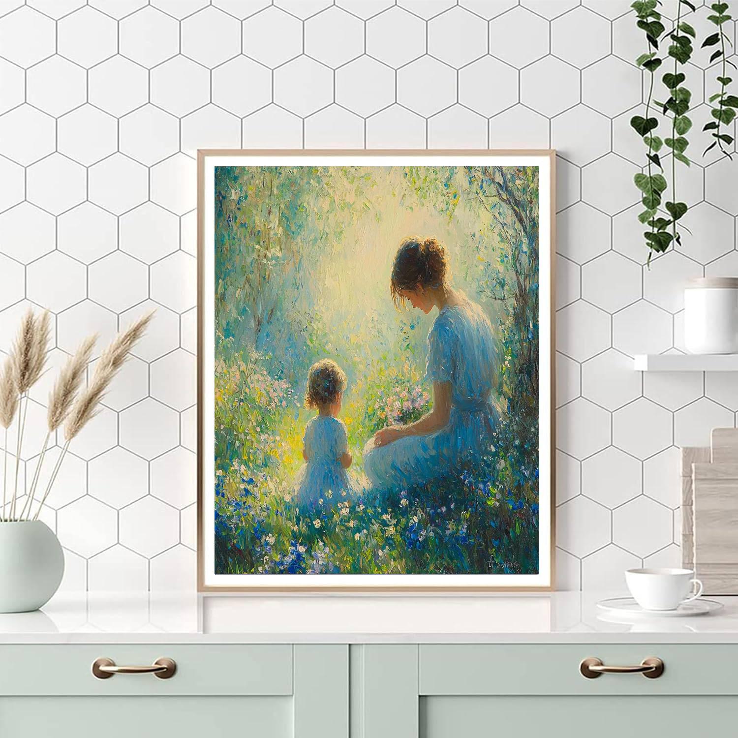 Morning Dew Of Love Numbered Painting Kits